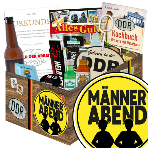 Männerabend - Geschenkset Ostpaket "Männer Box" - Ossiladen I Ostprodukte Versand
