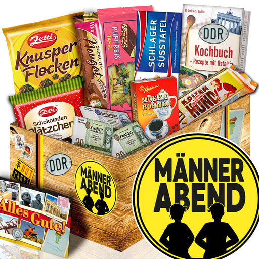 Männerabend - Geschenkset Ostpaket "Schokoladenbox M" - Ossiladen I Ostprodukte Versand