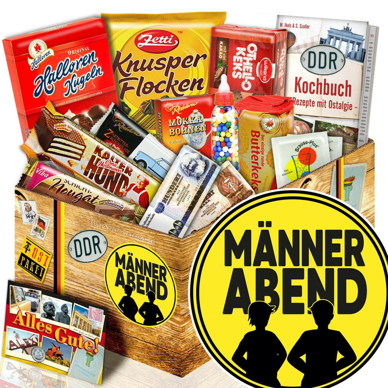 Männerabend - Süßigkeiten Set DDR L - Ossiladen I Ostprodukte Versand