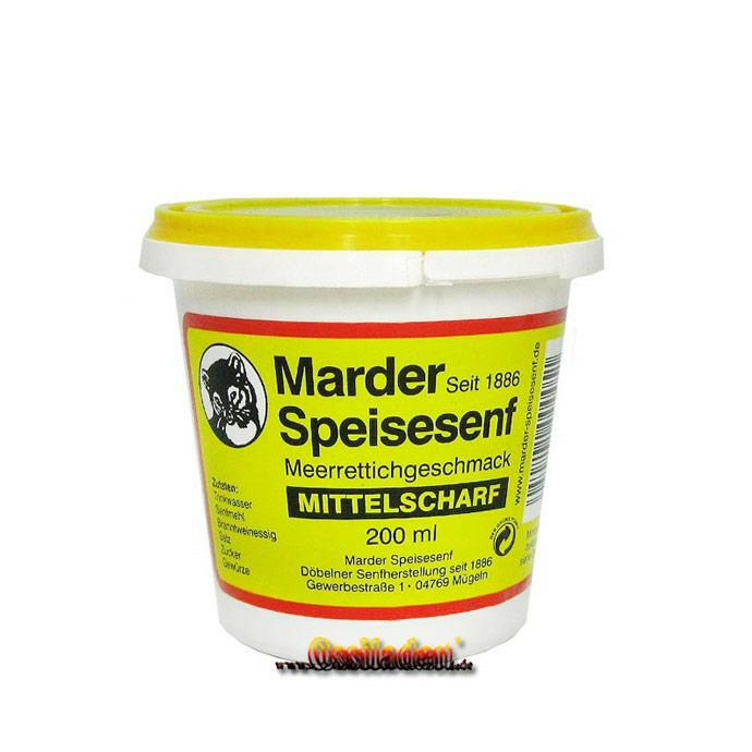 Marder Senf - mittelscharf