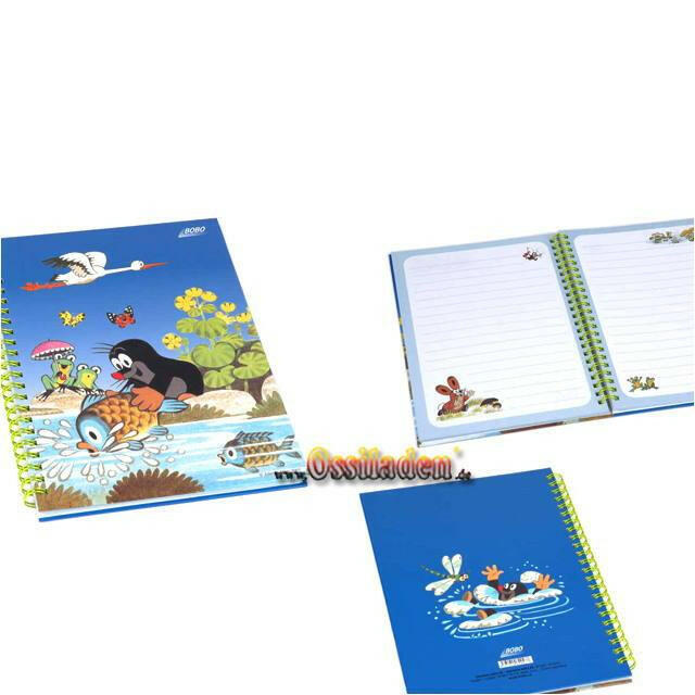 Maulwurf Ringbuch mit 40 Seiten - A5