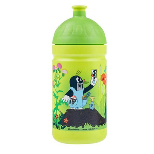 Maulwurf Trinkflasche grün