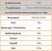 Maulwurf Waffel Milchfüllung 45g - Ossiladen I Ostprodukte Versand