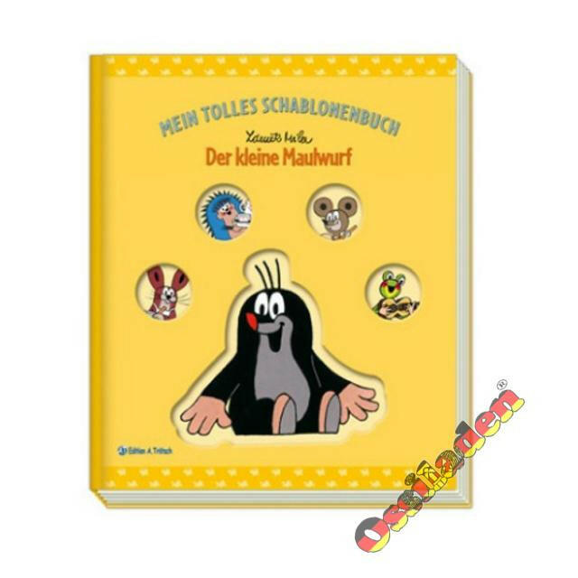 Mein tolles Schablonenbuch Maulwurf