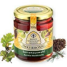 Meissner Honig Sortenauslese - dunkle Waldtracht, 500g