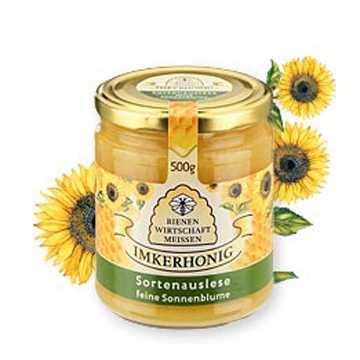 Meissner Honig Sortenauslese - feine Sonnenblume, 500g