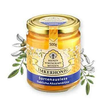 Meissner Honig Sortentracht - Frühlings und Akazienblüte, 500g
