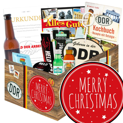 Merry Christmas - Geschenkset Ostpaket "Männer Box" - Ossiladen I Ostprodukte Versand