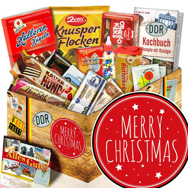 Merry Christmas - Süßigkeiten Set DDR L - Ossiladen I Ostprodukte Versand