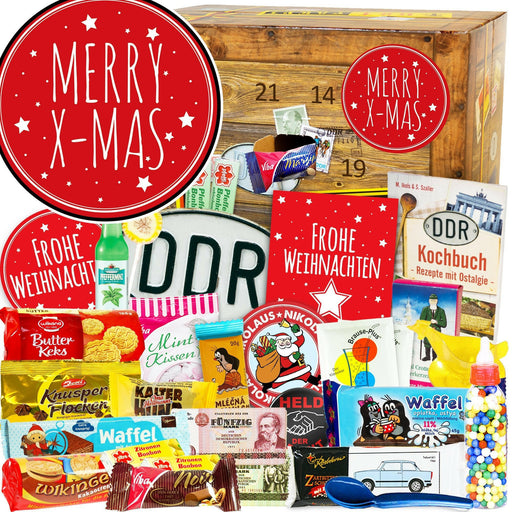 Merry X - DDR Adventskalender - Ossiladen I Ostprodukte Versand