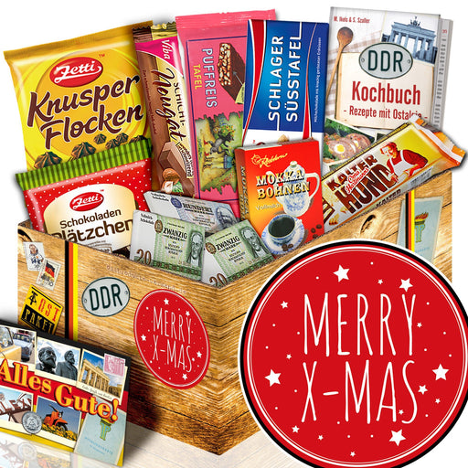 Merry X - Geschenkset Ostpaket "Schokoladenbox M" - Ossiladen I Ostprodukte Versand