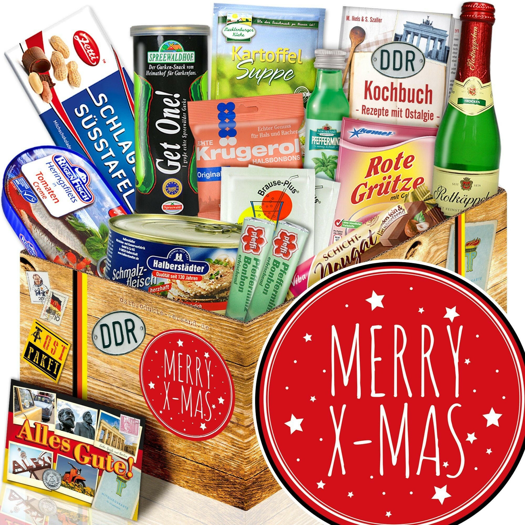 Merry X - Spezialitäten Set M - Ossiladen I Ostprodukte Versand
