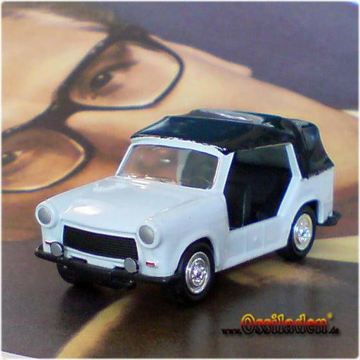 Mini Modell - Trabant 601 Kübel grau