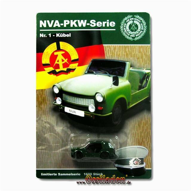 Mini Modell - Trabant Kübel Nr.1 - NVA Pkw Serie