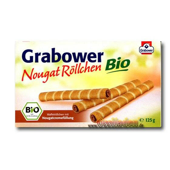 Mini Röllchen BIO - Nougatcreme (Grabower)
