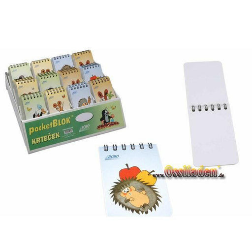 Mininotizblock -Maulwurf