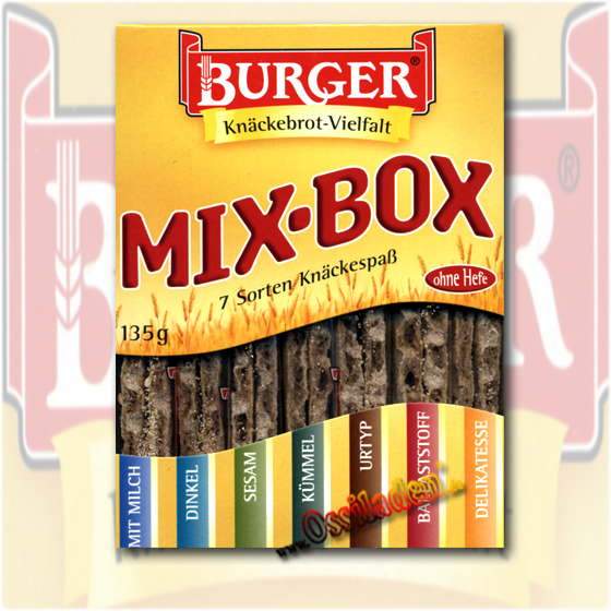 MIX-BOX Knäckebrot-Vielfalt (Burger)