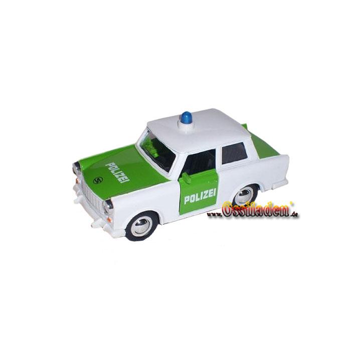 Modellauto Trabant - Polizei grün