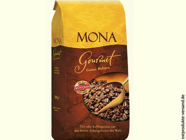 Mona Gourmet Röstfein Ganze Bohnen 1000g - Ossiladen I Ostprodukte Versand
