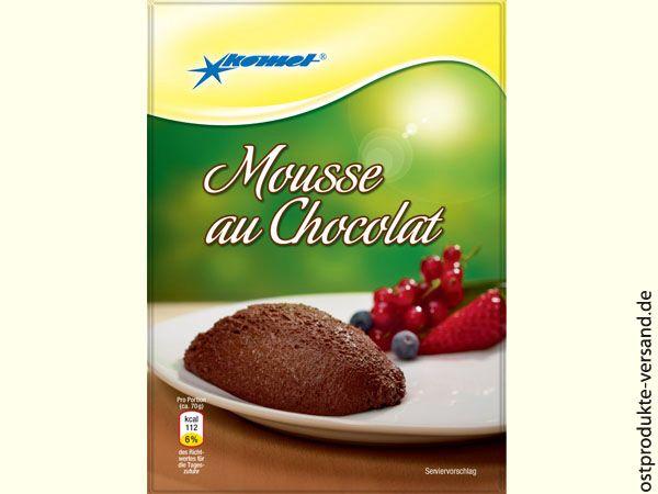 Mousse au Chocolat Komet - Ossiladen I Ostprodukte Versand