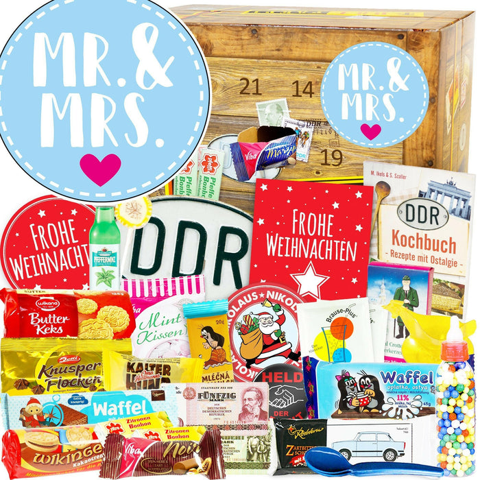 Mr.& Mrs - DDR Adventskalender - Ossiladen I Ostprodukte Versand