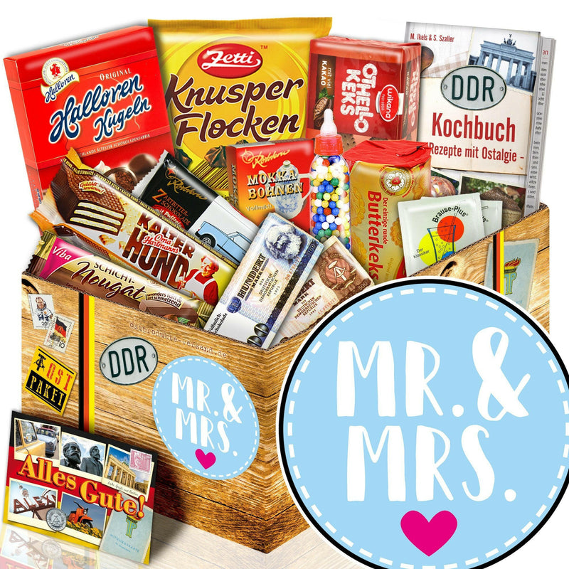 Mr.& Mrs - Süßigkeiten Set DDR L - Ossiladen I Ostprodukte Versand