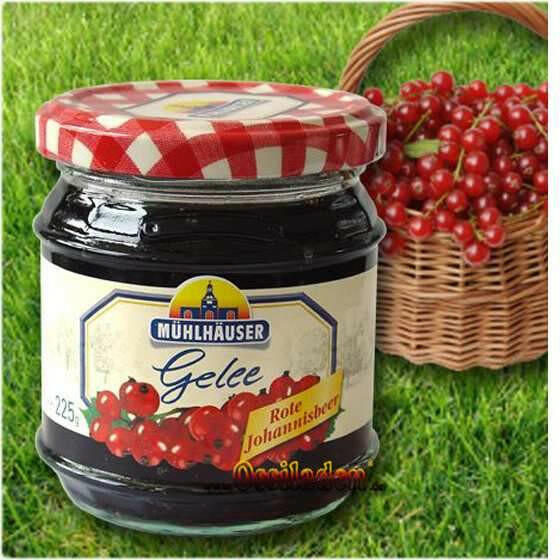 Mühlhäuser Gelee extra - rote Johannisbeere