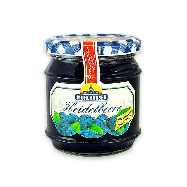 Mühlhäuser Konfitüre - Heidelbeere 225g