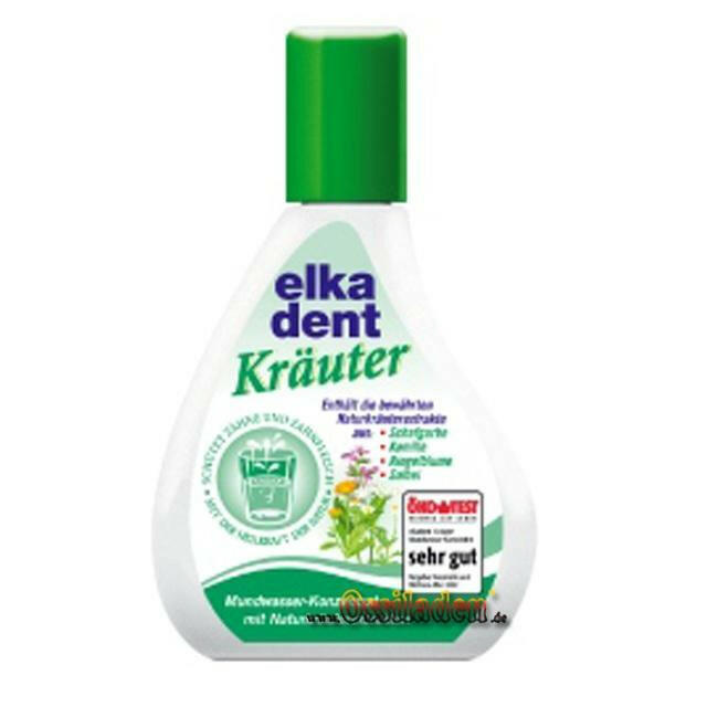 Mundwasserkonzentrat Elkadent - Kräuter, 50 ml