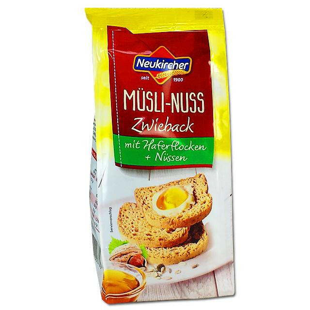 Müsli - Nuss Zwieback 100g ( Neukircher ) | im Ossiladen kaufen Müsli - Nuss Zwieback 100g ( Neukircher ) | im Ossiladen kaufen
