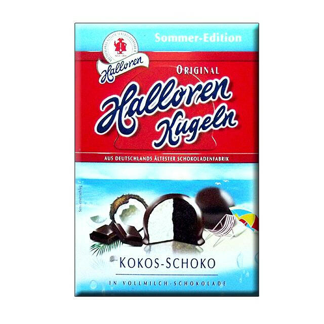 + NEU + Halloren Kugeln Kokos-Schoko 125g