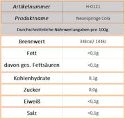 Neunspringe Cola