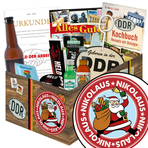 Nikolaus - Geschenkset Ostpaket "Männer Box" - Ossiladen I Ostprodukte Versand