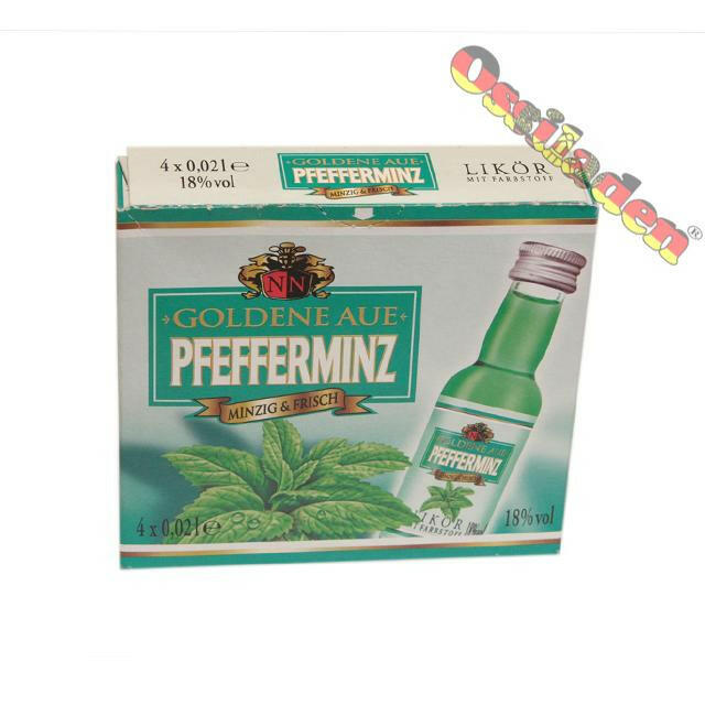 Nordbrand - Pfefferminzlikör 4 x 0.02l