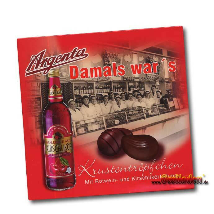 Nostalgie Krustentröpfchen - Rotwein u. Kirschlikör (Argenta)