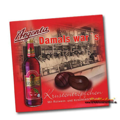 Nostalgie Krustentröpfchen - Rotwein u. Kirschlikör (Argenta)