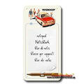 Notizblock-Schild - Trabant