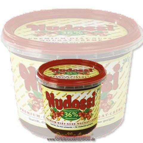 Nudossi Diät-Nuß Nougat Creme 200g