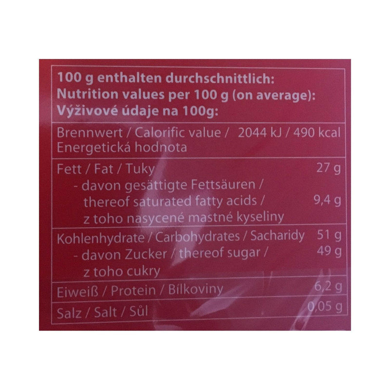 Obstbrände in zarter Kruste und Nuss (Halloren)