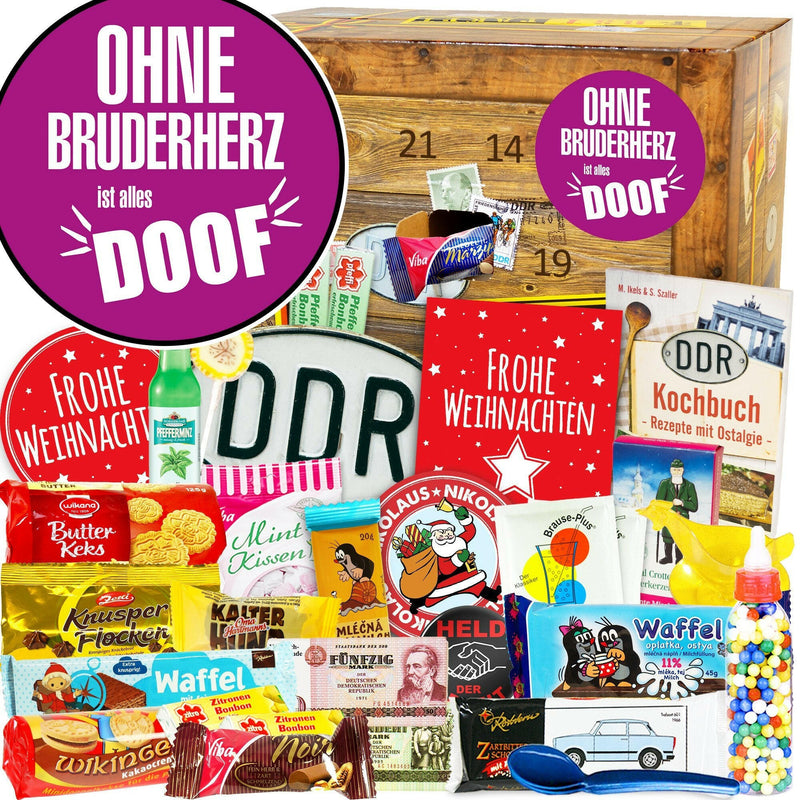Ohne Bruderherz - DDR Adventskalender - Ossiladen I Ostprodukte Versand