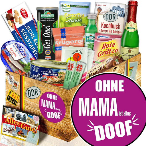 Ohne Mama ist alles doof - Spezialitäten Set M - Ossiladen I Ostprodukte Versand