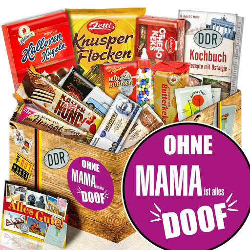Ohne Mama ist alles doof - Süßigkeiten Set DDR L - Ossiladen I Ostprodukte Versand