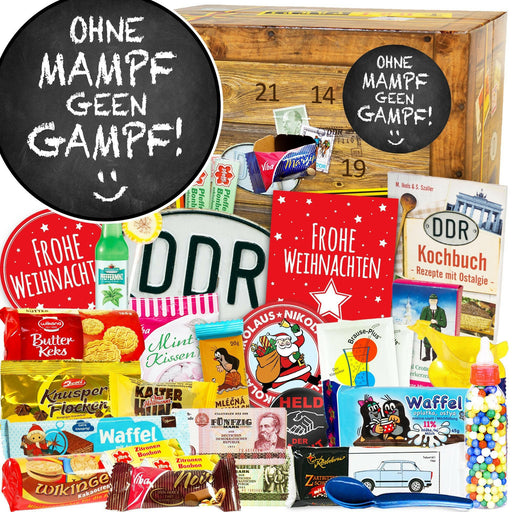 ohne mampf geen Gampf - DDR Adventskalender - Ossiladen I Ostprodukte Versand