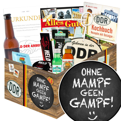 ohne mampf geen Gampf - Geschenkset Ostpaket "Männer Box" - Ossiladen I Ostprodukte Versand