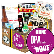 Ohne Opa ist alles doof - Geschenkset Ostpaket "Männer Box" - Ossiladen I Ostprodukte Versand