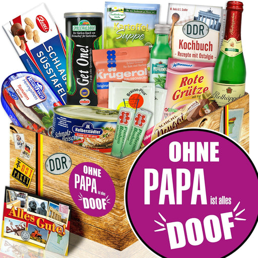 Ohne Papa ist alles doof - Spezialitäten Set M - Ossiladen I Ostprodukte Versand