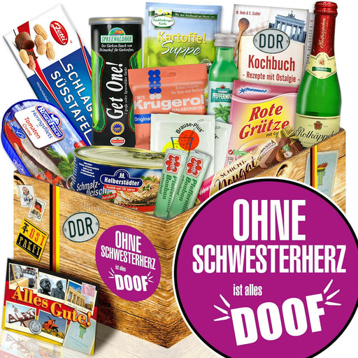 Ohne Schwesterherz - Spezialitäten Set M - Ossiladen I Ostprodukte Versand