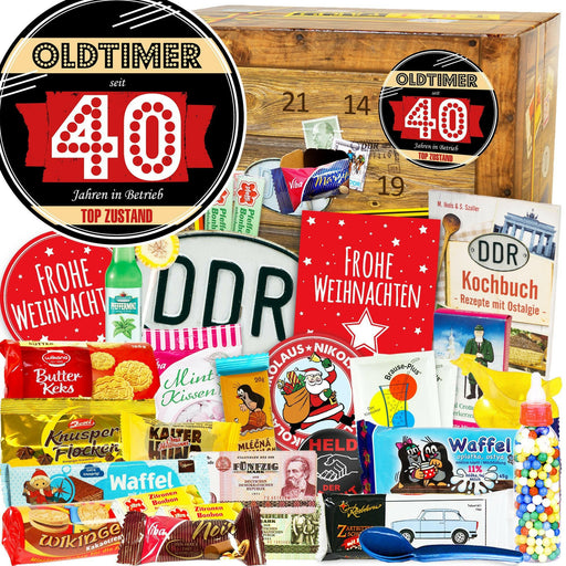 Oldtimer - seit 40 Jahren in Betrieb - DDR Adventskalender - Ossiladen I Ostprodukte Versand