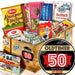 Oldtimer - seit 50 Jahren in Betrieb - Geschenkset Ostpaket "Schokoladenbox M" - Ossiladen I Ostprodukte Versand