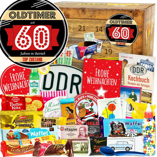 Oldtimer - seit 60 Jahren in Betrieb - DDR Adventskalender - Ossiladen I Ostprodukte Versand